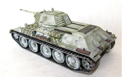 T-34-76 - unité non identifiée - 06 - camouflage hiver - 06