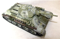 T-34-76 - unité non identifiée - 06 - camouflage hiver - 11