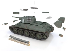 T-34-76 - brigade blindé taman - 11
