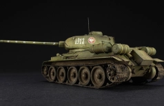 T-34-85 - 3e brigade blindée - en service pologne - 04