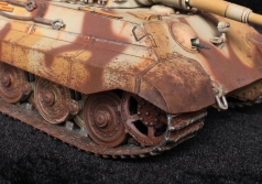 Tiger II - tourelle henschel - réa 2022 - 18