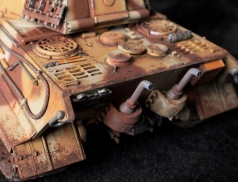 Tiger II - tourelle henschel - réa 2022 - 55