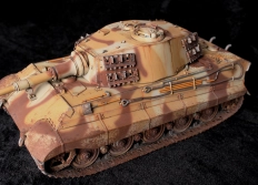 Tiger II - tourelle henschel - réa 2022 -
