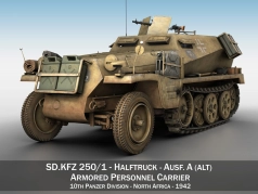 SD.KFZ 250 - Halftruck - 03 - 01