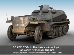 SD.KFZ 250 - Halftruck - 04 - 01