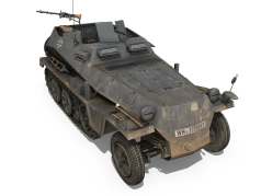 SD.KFZ 250 - Halftruck - 04 - 09