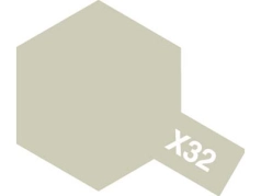 X-32- titanium argent brillant