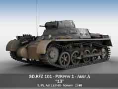 SD.KFZ - PzKpfw 1 - Ausf.A - 01 - 01