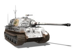 Tiger II - 505e division de chars lourds - 03 - camouflage hiver - 09