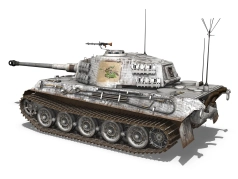 Tiger II - 505e division de chars lourds - 03 - camouflage hiver - 05