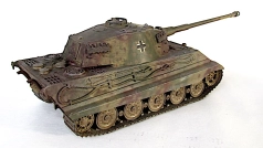 Tiger II - unité non identifiée - 02 - tourelle henschel - 05