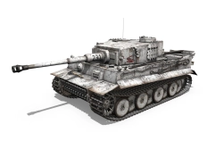 505e division de chars lourds - camouflage hiver -