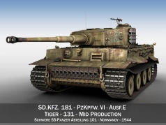 Tiger I - 101e division panzer SS - 01