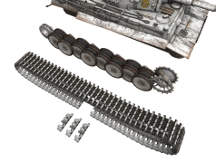 Tiger I - 506e division de chars lourds - camouflage hiver - 10