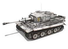 506e division de chars lourds - camouflage hiver -