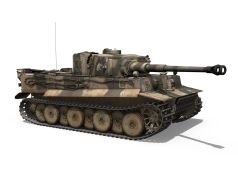 Tiger I - 2e division grenadier panzer SS  le reich  - 08