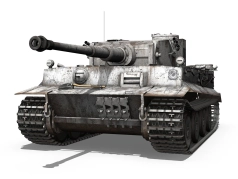 Tiger I - 4e compagnie de chars lourds SS  lah  - camouflage hiver - 02