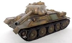 T-34-85 - unité non identifiée - en service allemand - 02 - 13