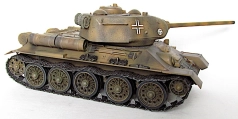T-34-85 - unité non identifiée - en service allemand - 02 - 15