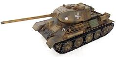 T-34-85 - unité non identifiée - en service allemand - 02 - 04