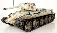 T-34-76 - 30e brigade de chars de la garde - camouflage hiver - 17