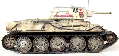 T-34-76 - 30e brigade de chars de la garde - camouflage hiver - 15