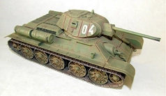 T-34-76 - unité non identifiée - 09 - blindage additionnel ekranami - 10